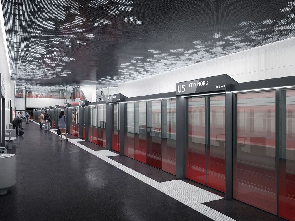 Neue U-Bahn-Linie U5 in Hamburg-Mitte