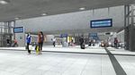 3D-Visualiserung Mobilitätsdrehscheibe Augsburger Hauptbahnhof Verteilerebene