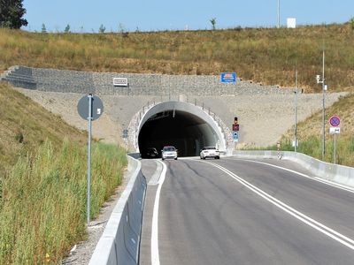 Tunnel Nordumfahrung Darmsheim Eingangsportal